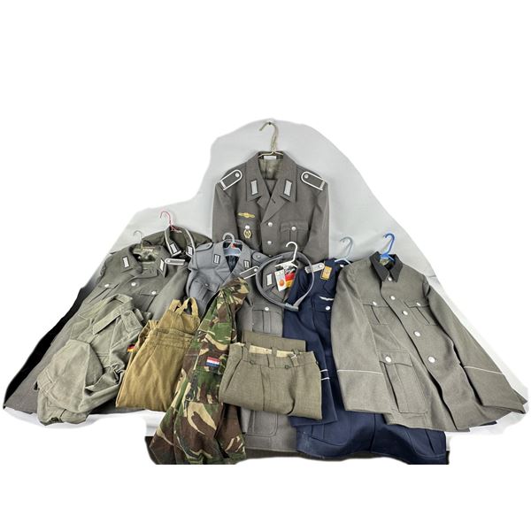 Group of Assorted Military Uniforms