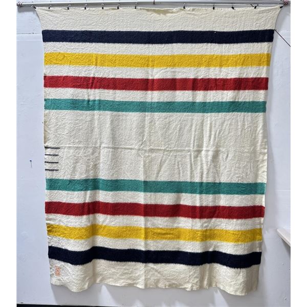 Hudsons Bay Company Wool Blanket 4 Point