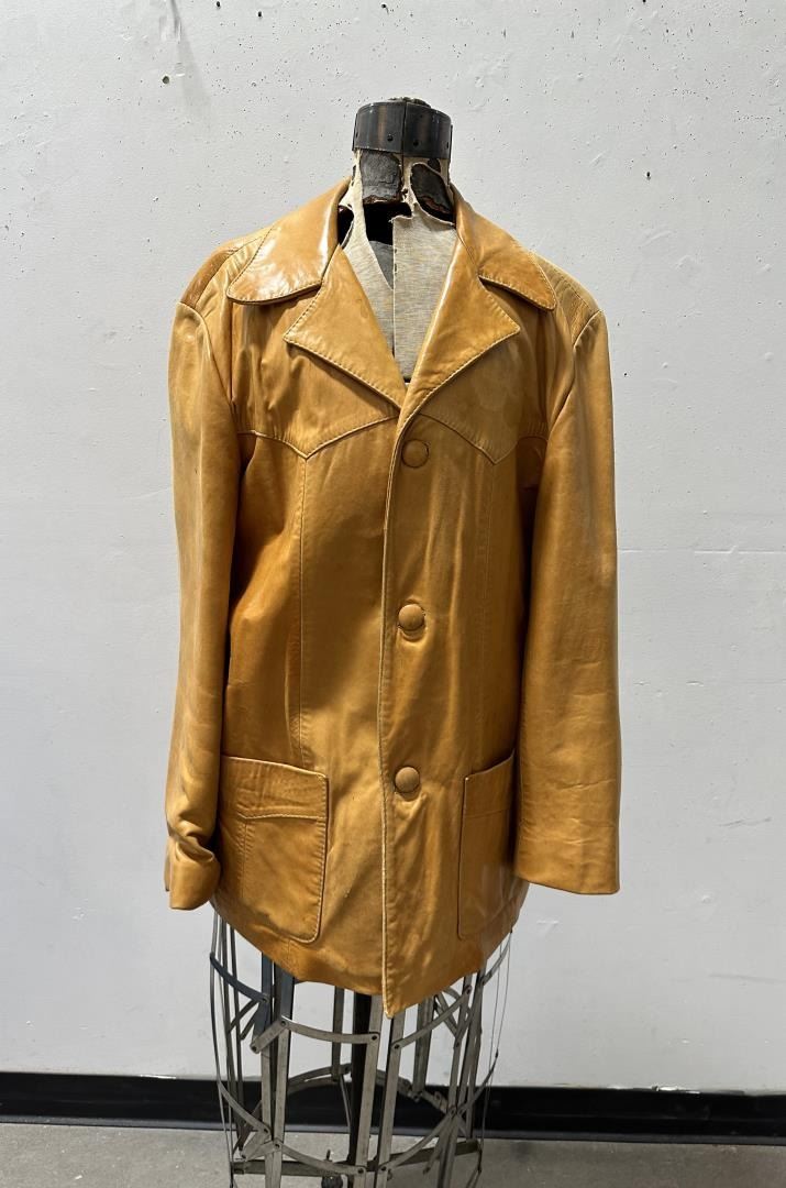 Vintage Luggage Leather Jacket by VIP