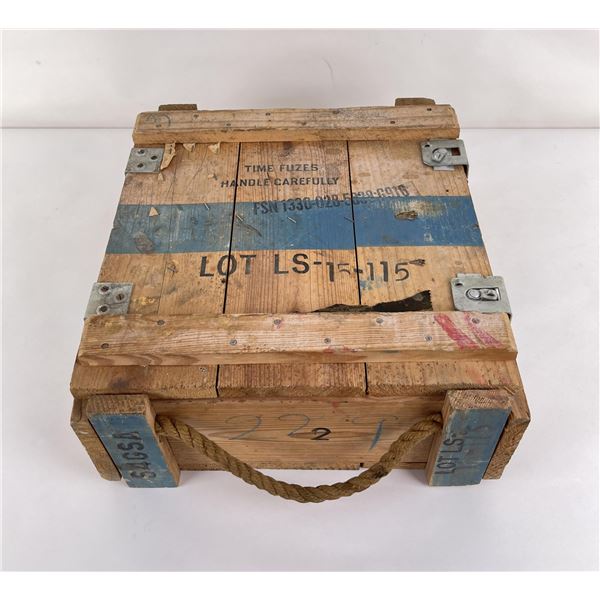 Korean War M21 Practice Hand Grenade Case