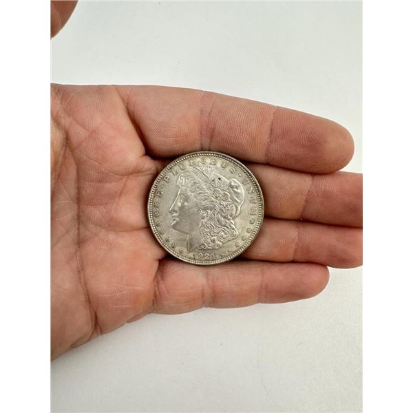 1921 P Morgan Silver Dollar