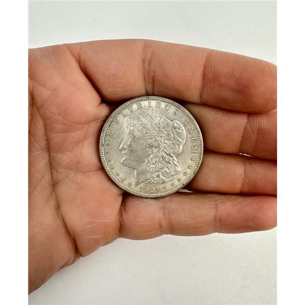 1921 P Morgan Silver Dollar