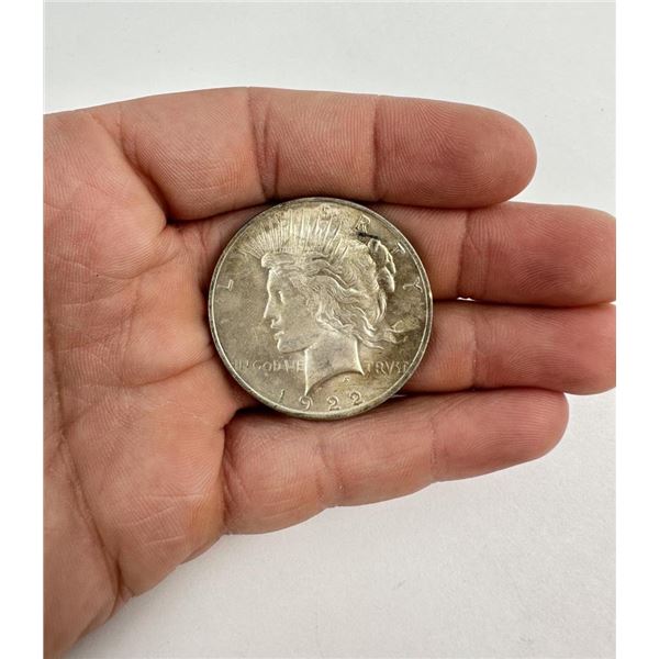 1922 P Silver Peace Dollar