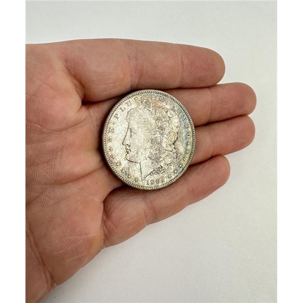 1904 O Morgan Silver Dollar