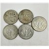 Image 2 : Lot of 5 40% Kennedy Silver Dollars