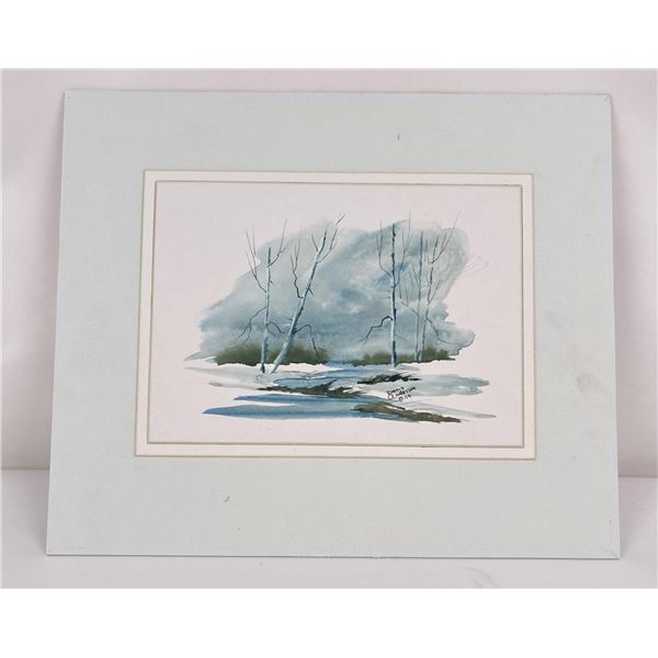 Doris Anderson Watercolor Painting