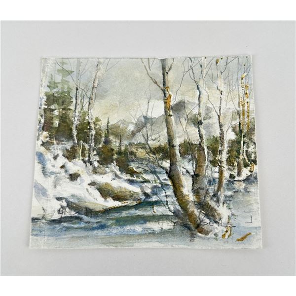 Doris Anderson Watercolor Painting