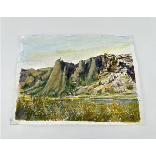 Doris Anderson Watercolor Painting