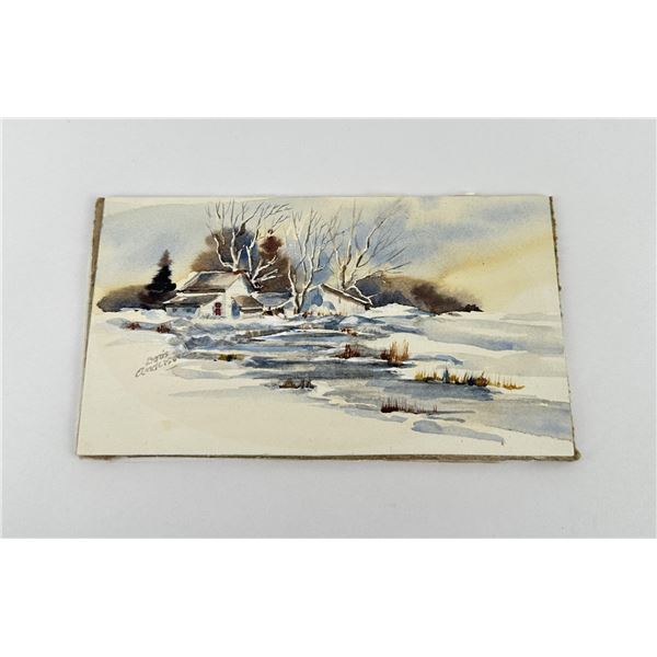 Doris Anderson Watercolor Painting