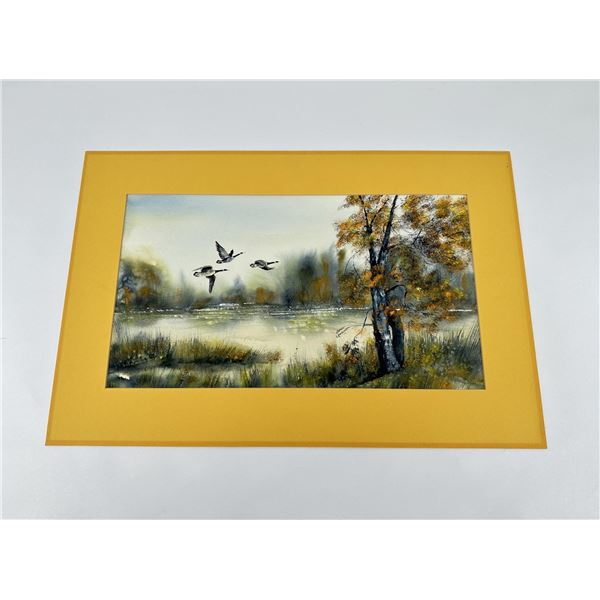 Doris Anderson Watercolor Painting