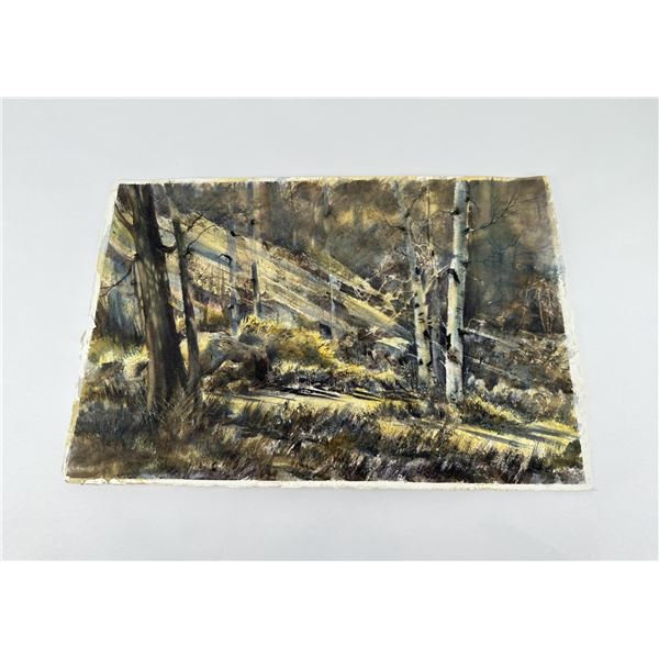 Doris Anderson Watercolor Painting