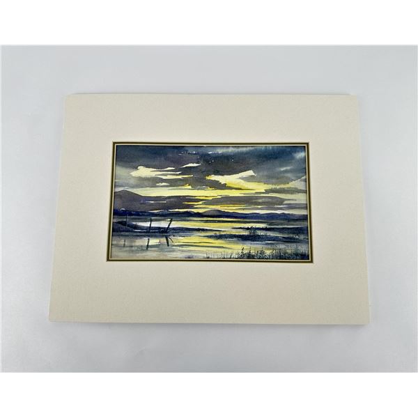 Doris Anderson Watercolor Painting