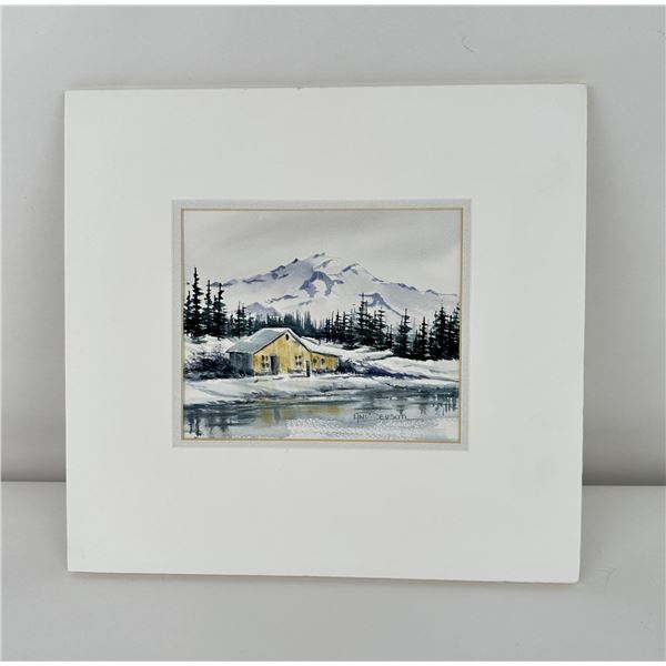 Doris Anderson Watercolor Painting