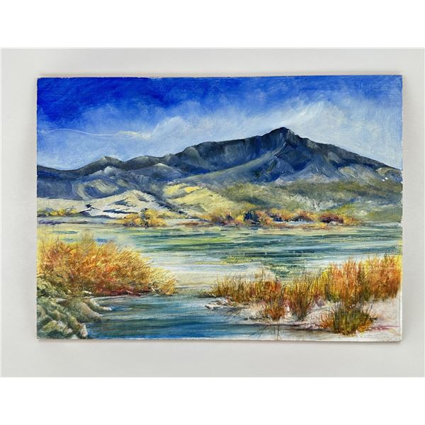 Doris Anderson Oil on Board Painting