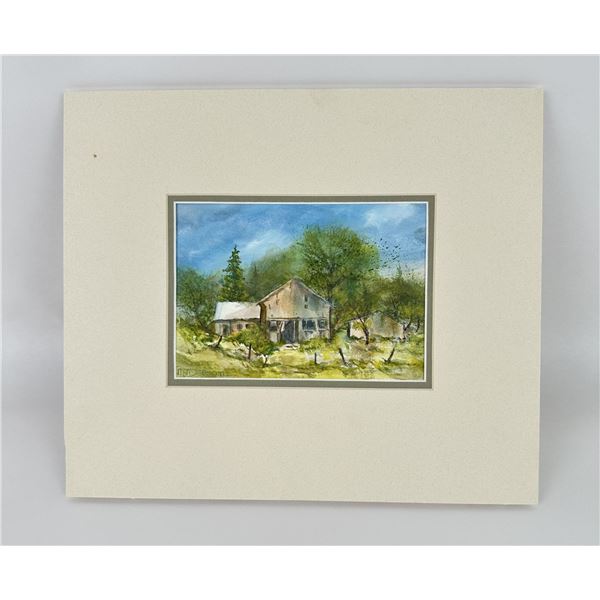 Doris Anderson Watercolor Painting