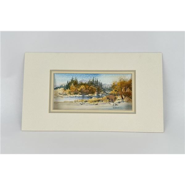 Doris Anderson Watercolor Painting