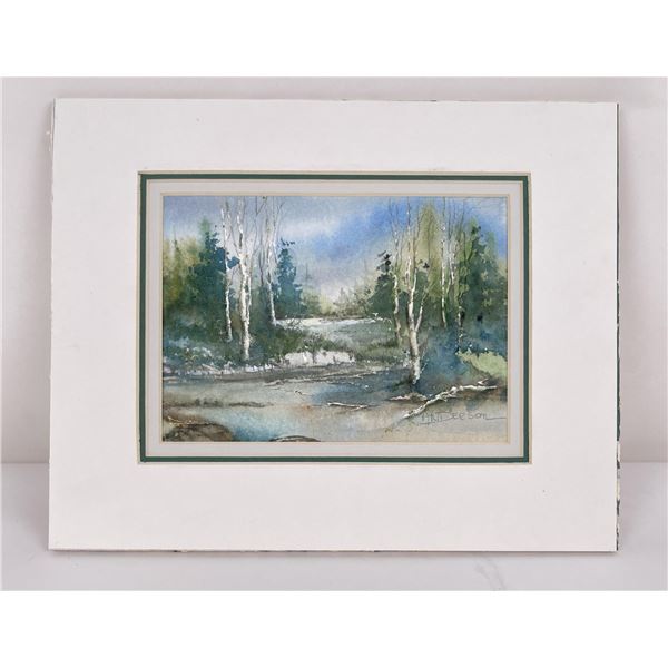 Doris Anderson Watercolor Painting