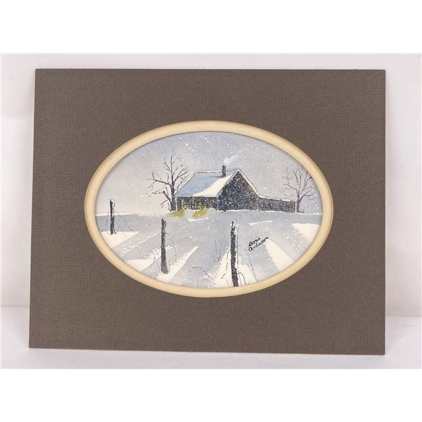 Doris Anderson Watercolor Painting