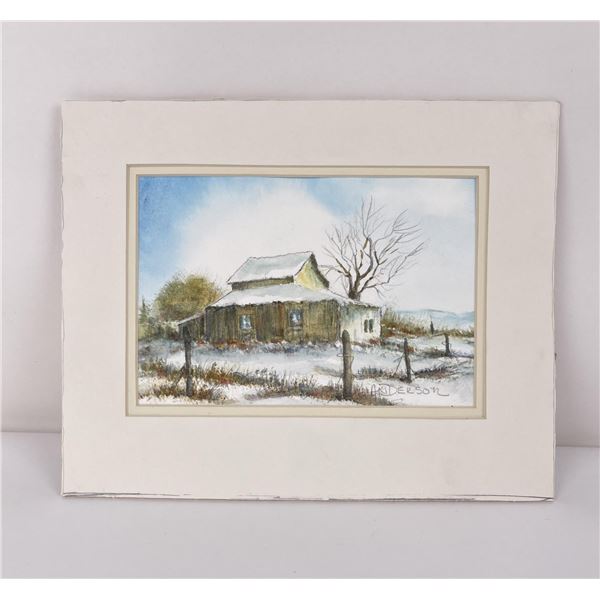 Doris Anderson Watercolor Painting