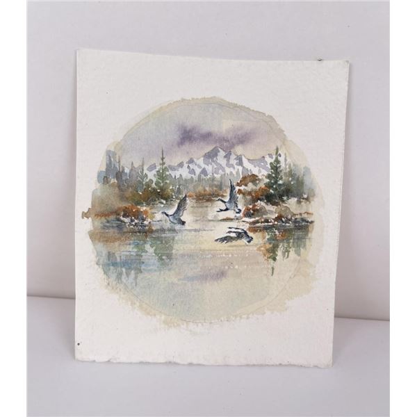 Doris Anderson Watercolor Painting