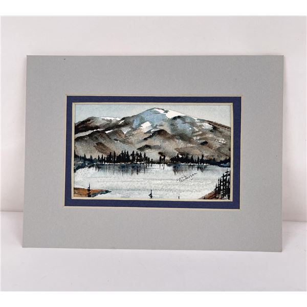 Doris Anderson Watercolor Painting