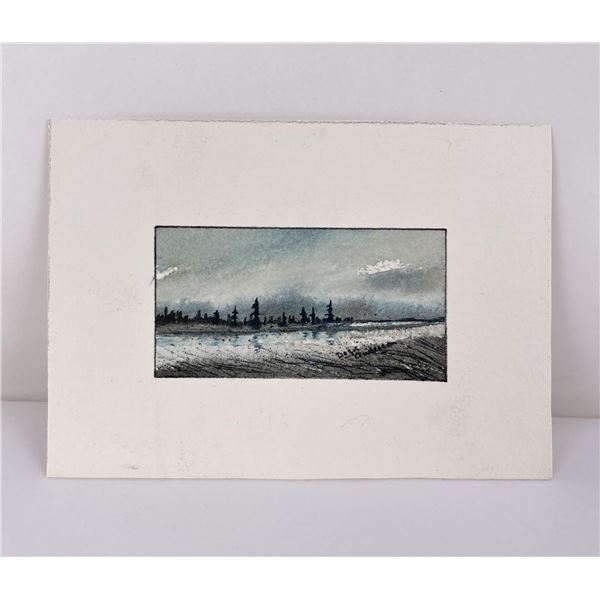 Doris Anderson Watercolor Painting