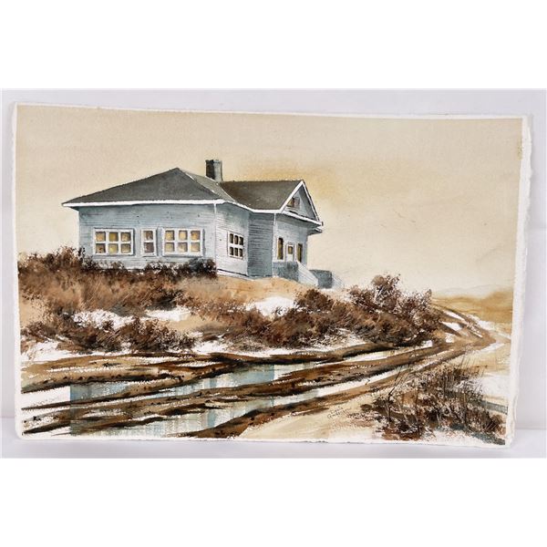 Doris Anderson Watercolor Painting