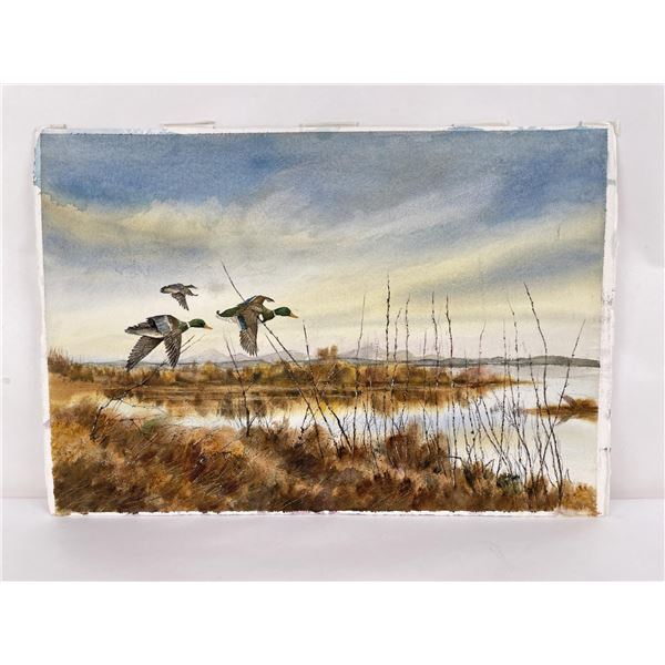 Doris Anderson Watercolor Painting