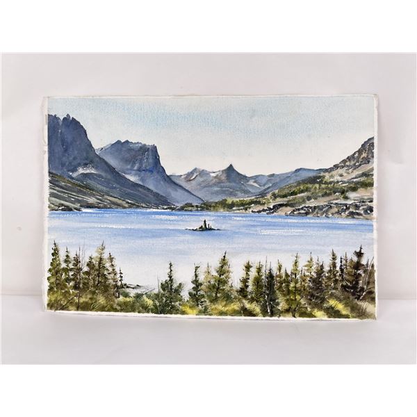 Doris Anderson Watercolor Painting