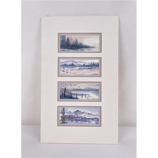 Doris Anderson Watercolor Paintings