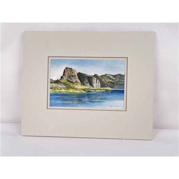 Doris Anderson Watercolor Painting