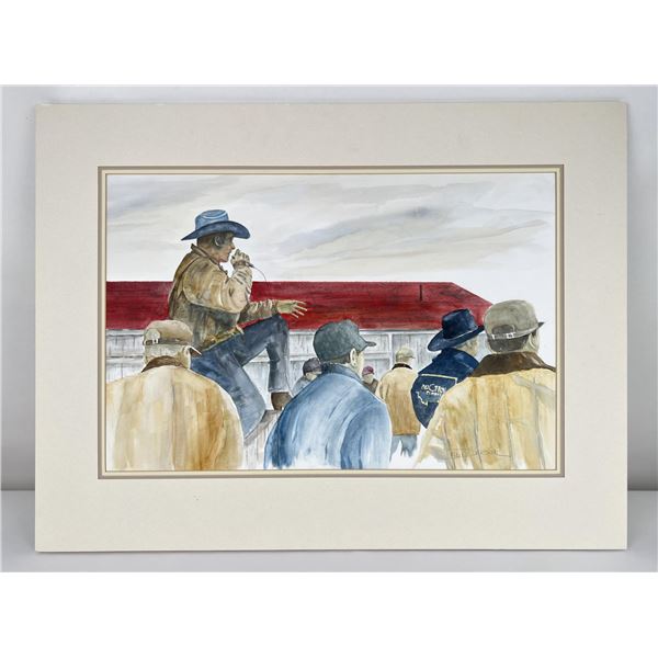 Doris Anderson Watercolor Painting