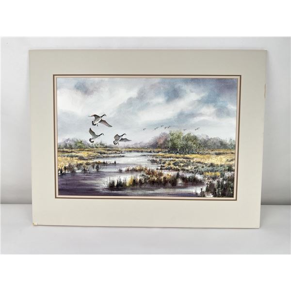 Doris Anderson Watercolor Painting