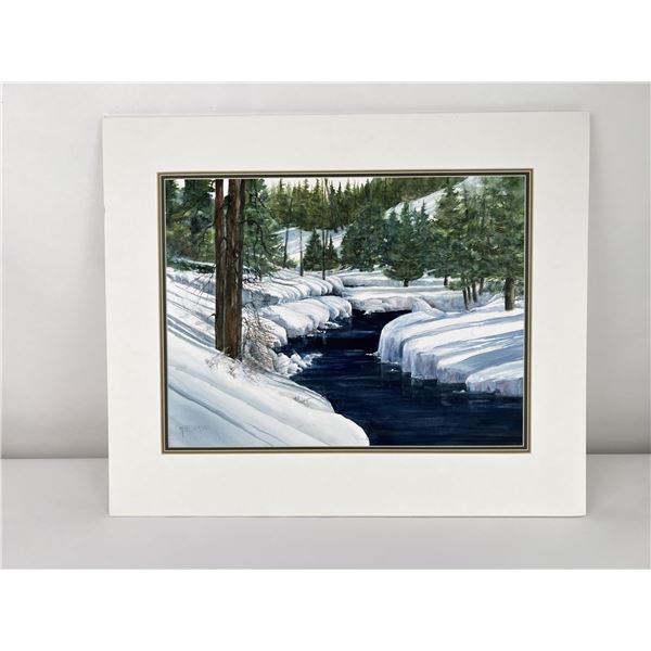 Doris Anderson Gouache Painting