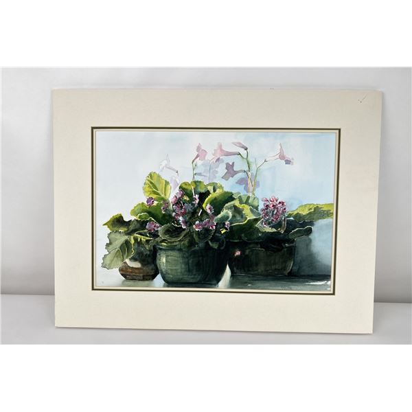 Doris Anderson Watercolor Painting