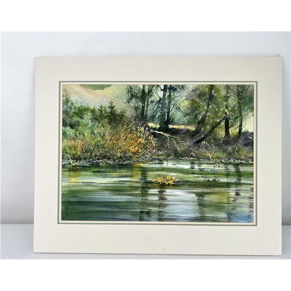 Doris Anderson Watercolor Painting