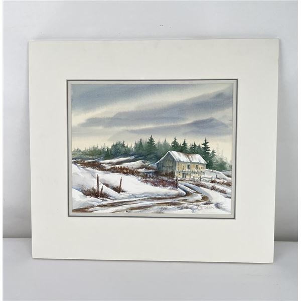 Doris Anderson Watercolor Painting