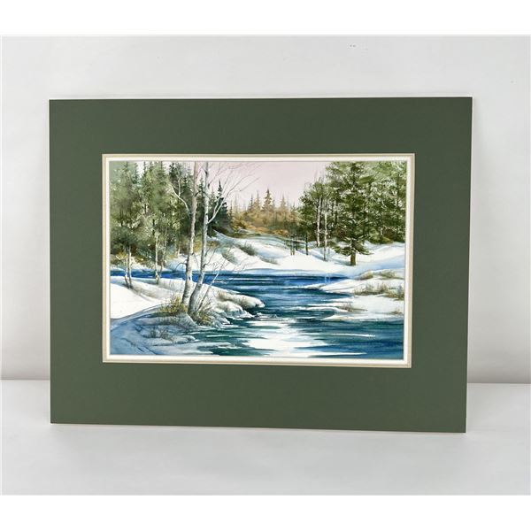 Doris Anderson Watercolor Painting