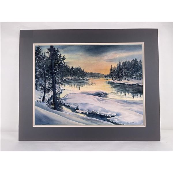 Doris Anderson Watercolor Painting