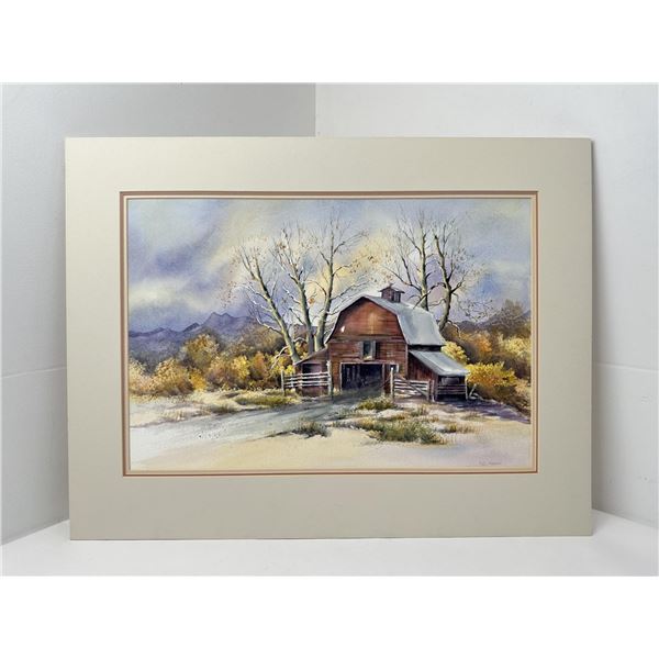 Doris Anderson Watercolor Painting