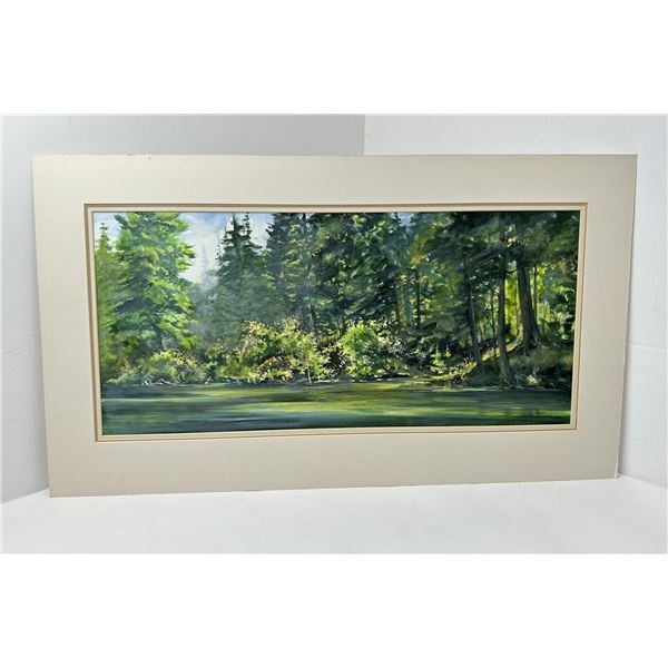 Doris Anderson Watercolor Painting