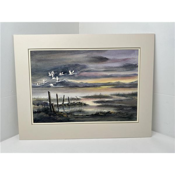 Doris Anderson Watercolor Painting