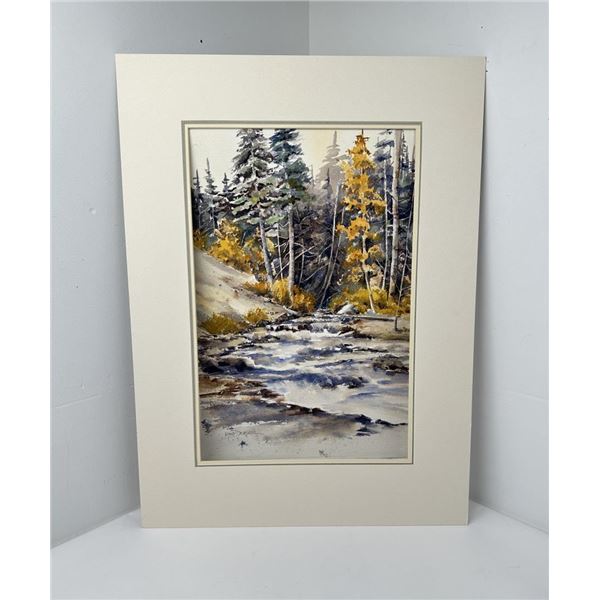 Doris Anderson Watercolor Painting