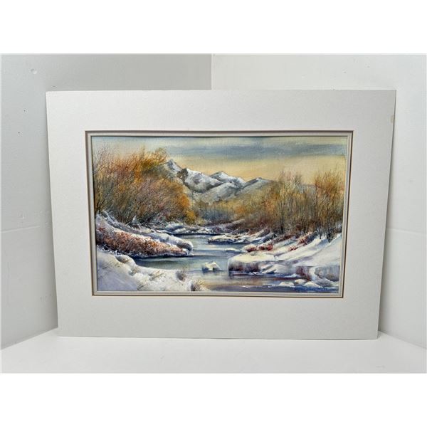 Doris Anderson Watercolor Painting