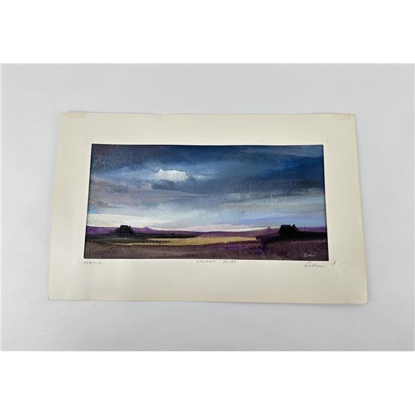 John Plumer Ludlum Desert Skies Painting