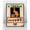 Image 1 : 1935 French Cardboard Sign for L'Ideale Jars