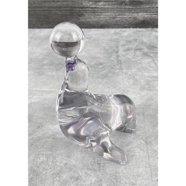 Viking Glass Seal Figure