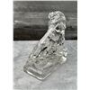 Image 4 : Cambridge Glass Crystal Lion Figure