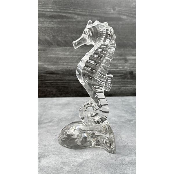 New Martinsville Glass Seahorse Figure