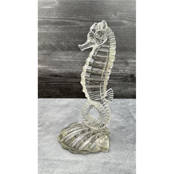 Vintage Paden City Glass Seahorse Figure